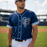 SYKE X WORLD CUP Baseball Jersey - Sovereign Blue Edition