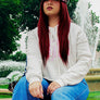 Cropped Hoodie – Heather Dust