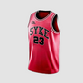SYKE Stitched Numbers Basketball Jersey