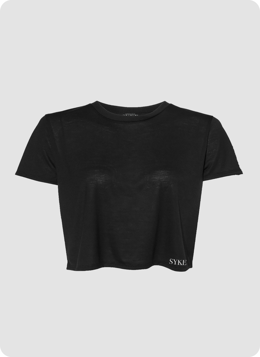 black flowy top