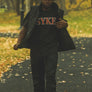 Black Red SYKE Classic Tee