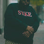 Black Red SYKE Classic Tee