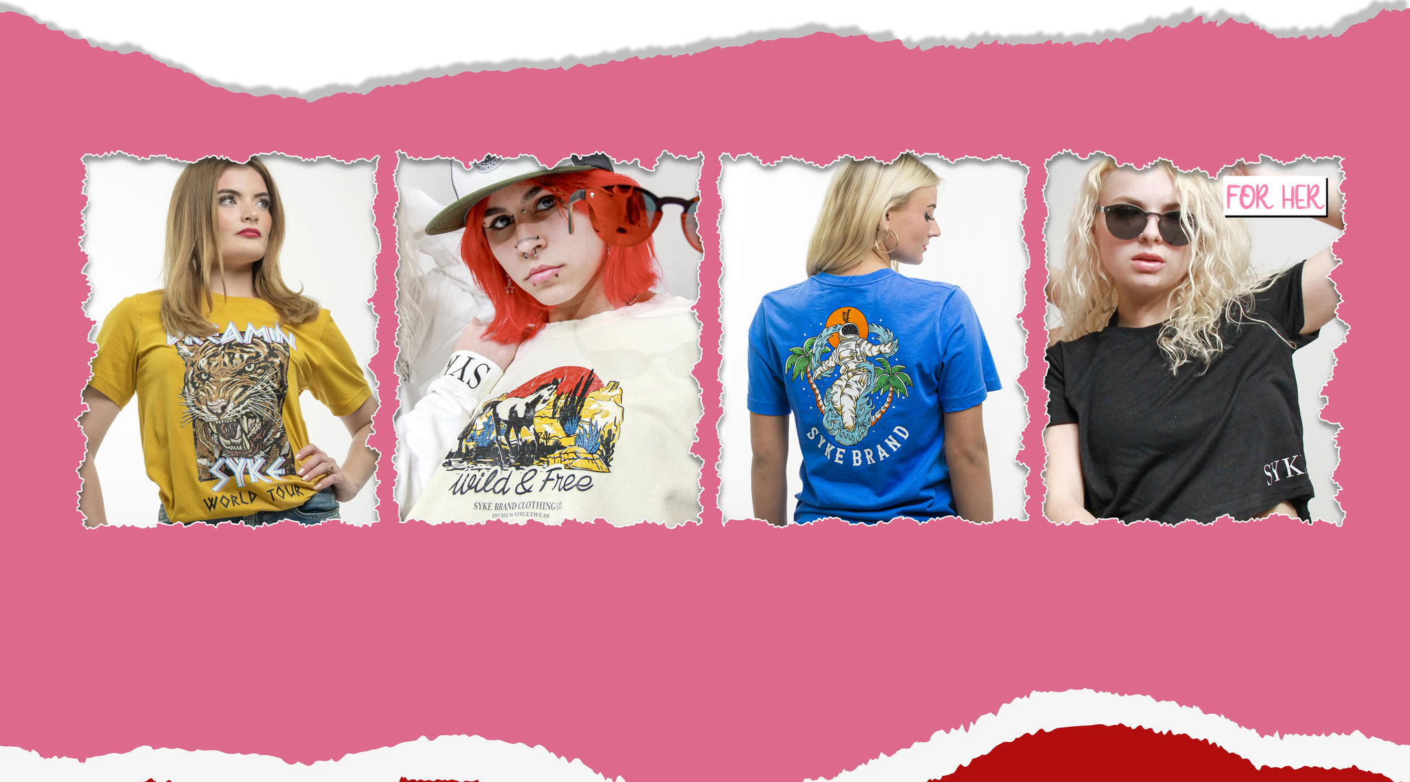 SYKE | Clothing for Women, Men, and kids