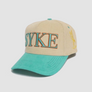 Corduroy Aqua Orange Kansas City SYKE Hat