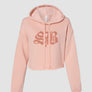 SYKE SB Fleece Cropped Hoodie