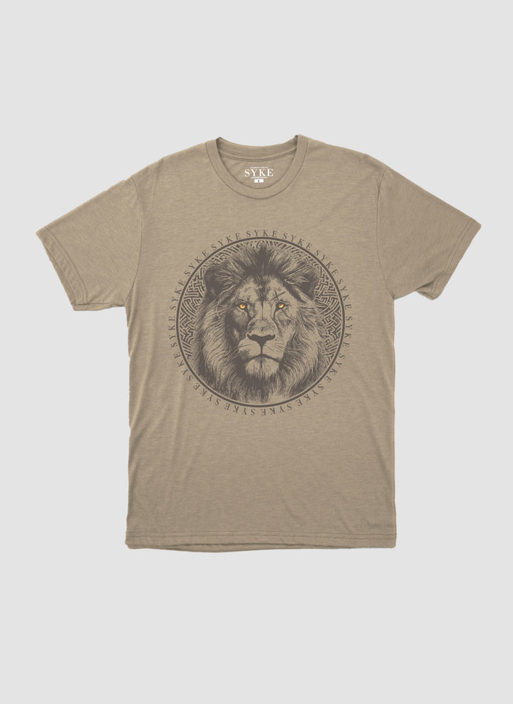 SCARS Oatmeal Brown SYKE Tshirt