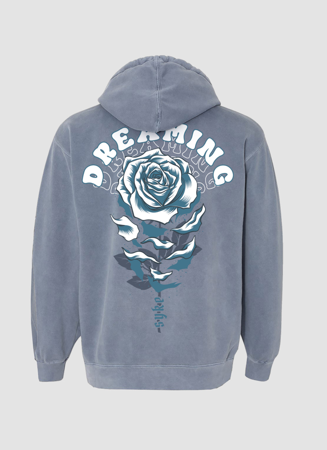 BLUE ROSE PREMIUM SYKE HOODIE