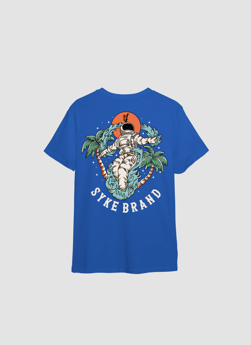 Royal Blue Surfing SYKE T-Shirt