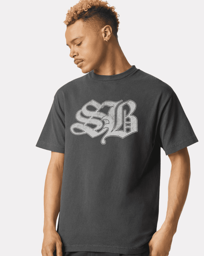SB Tee – Faded Black