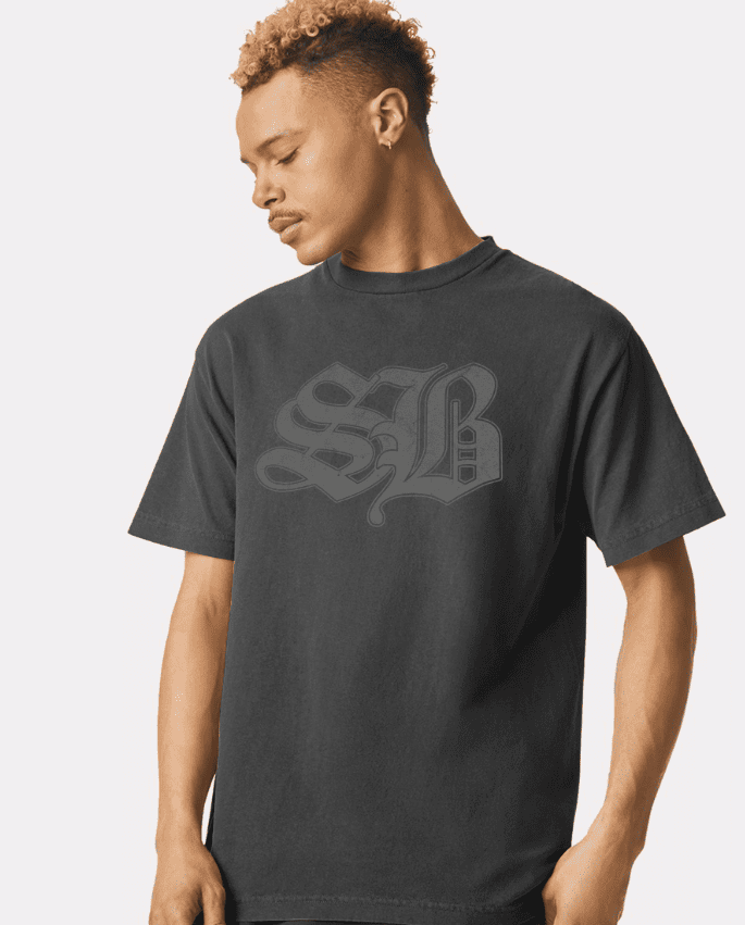 SB Tee – Faded Black