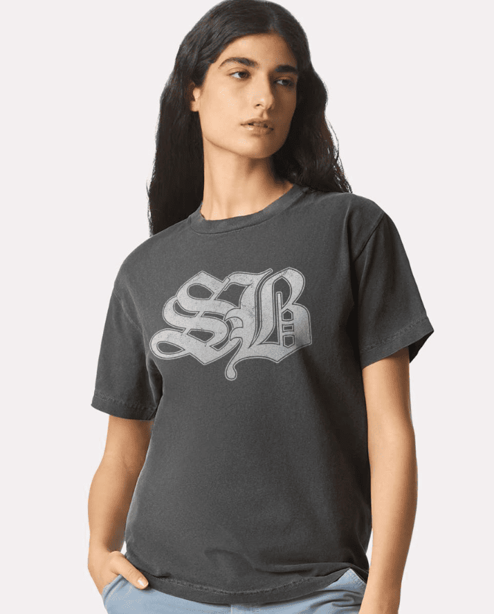 SB Tee – Faded Black