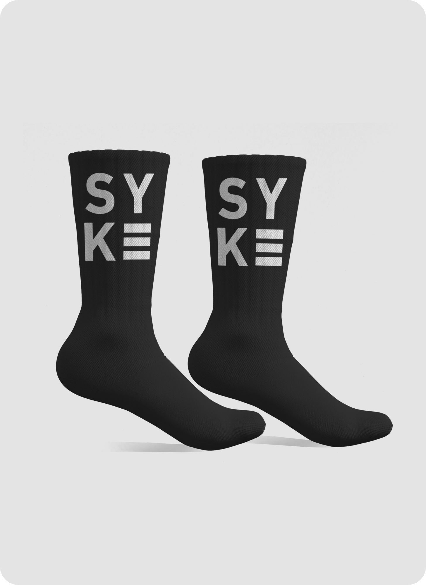 BLOCK BLACK Dri Fit SYKE Socks