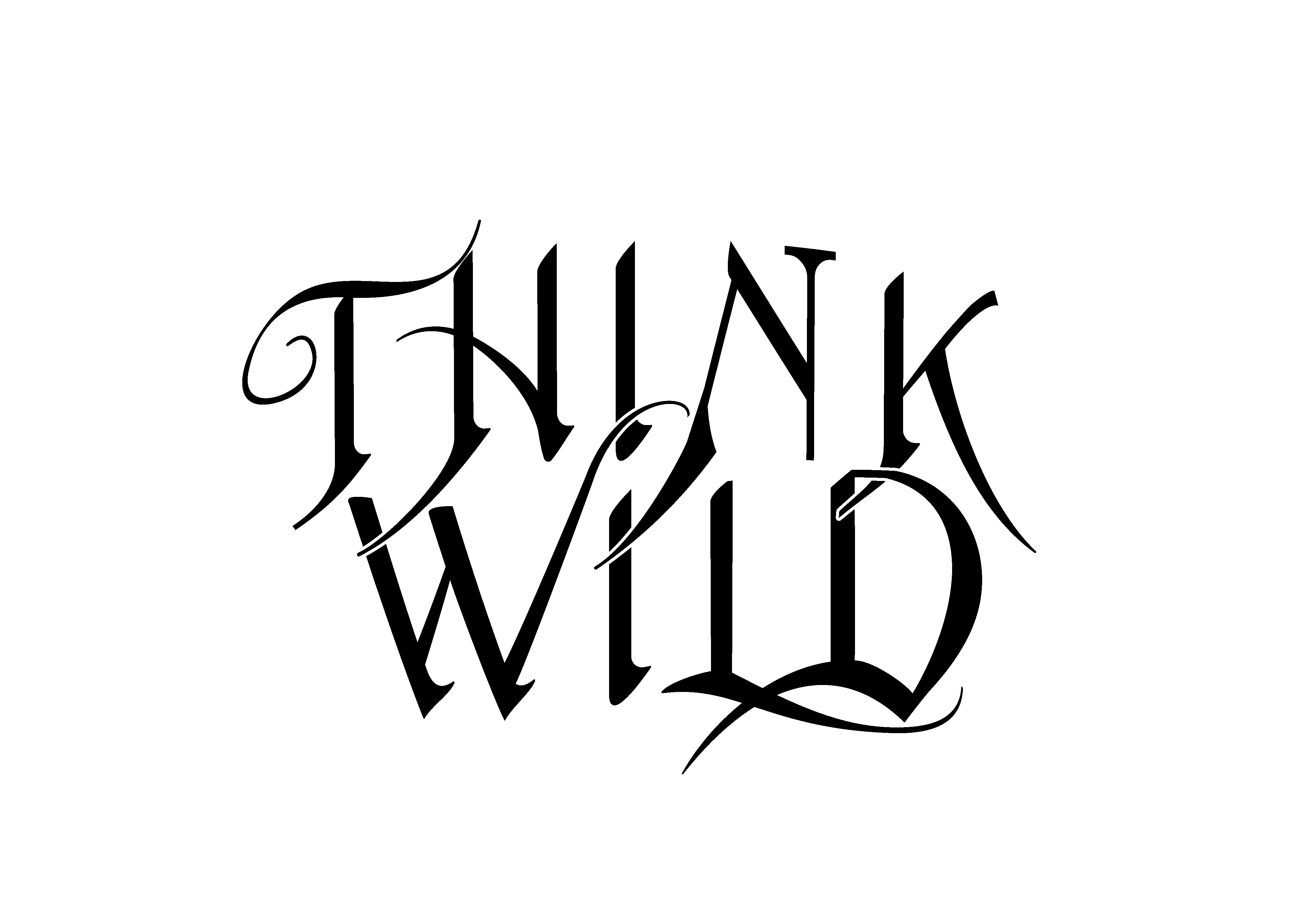 Youth Think Wild Tee – Black