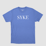SYKE Space Music Youth T-Shirt - Flo Blue