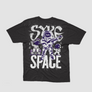 SYKE Space Youth Black T-Shirt