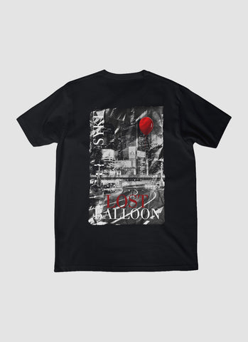 LOST BALLOON BLACK SYKE T-SHIRT